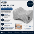 5 Star United Knee Pillow For Side Sleepers Hip Pain Relief Memory Foam Leg