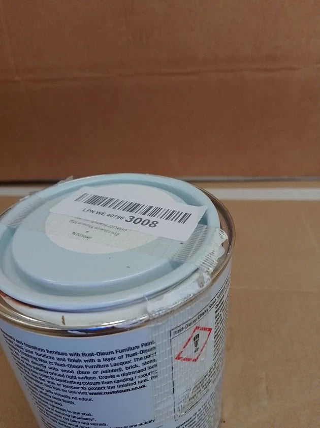 Rust Oleum Grey Upcycled Furniture Paint Chalky Finish Monaco Mist 750ml