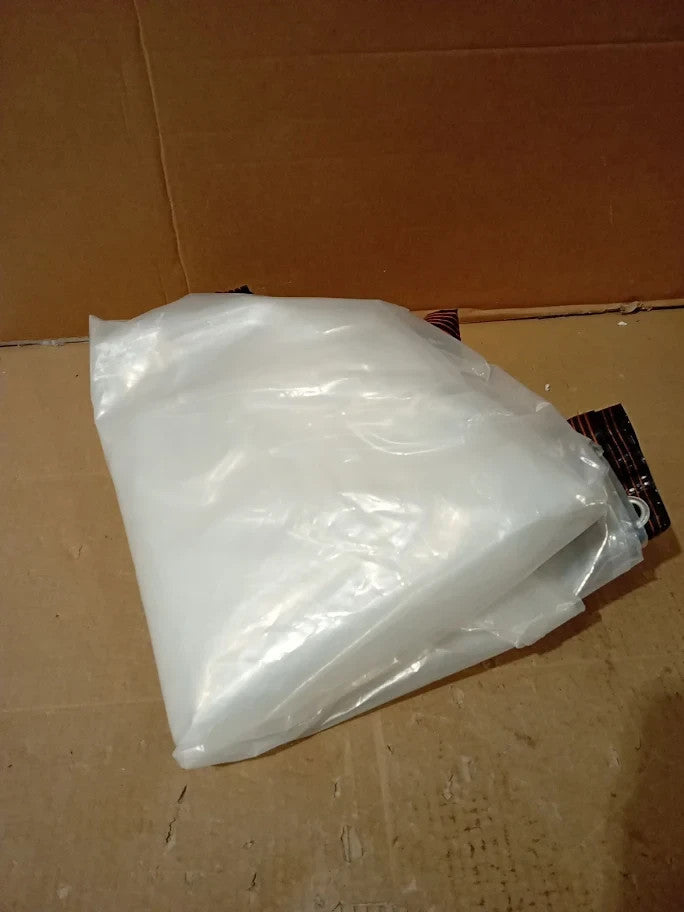 Clear Tarpaulin Waterproof Heavy Duty With Eyelets 10x10ft PVC Thicken Tarp New