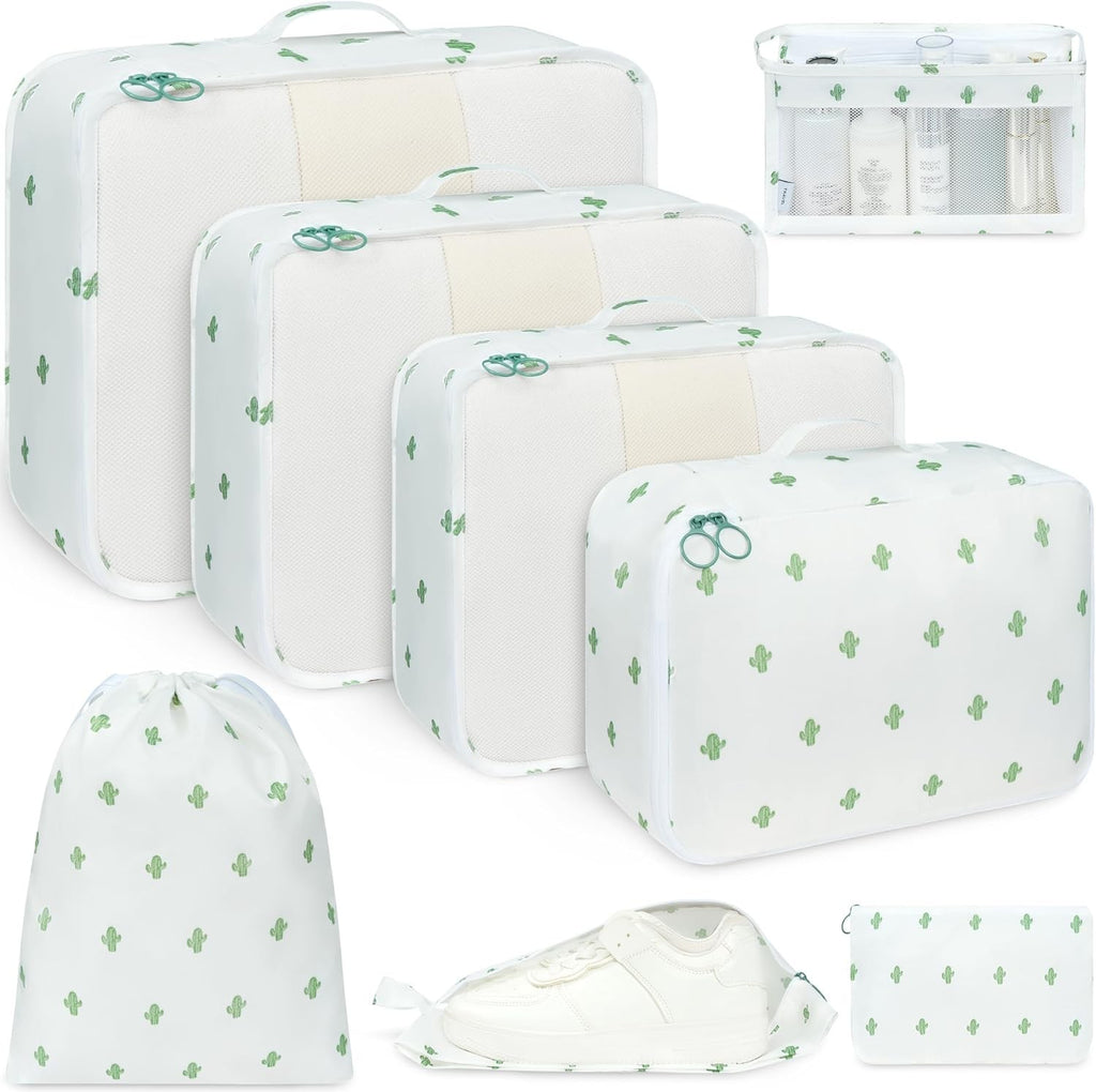 Bagail Packing Cubes Set Travel Organizers Mesh Shoe Bag 23x15x5cm New