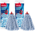 Vileda Supermocio Micro And Cotton Mop Multi Color For Floor New