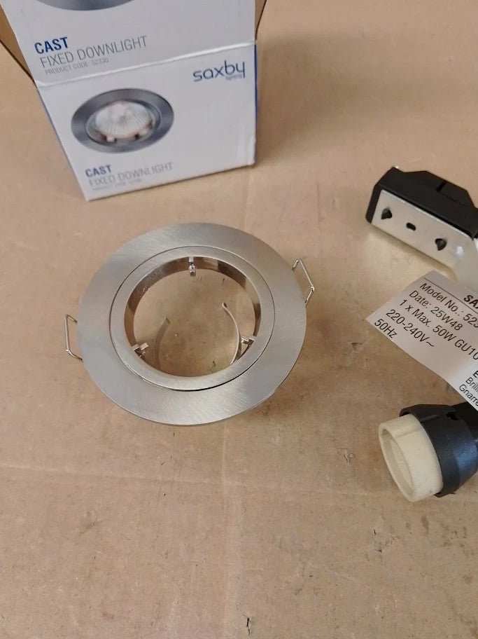 National Lighting Recessed Mains Powered LED Spot Lights Downlights Ceiling New