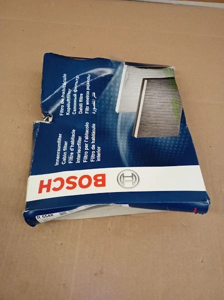 Bosch R5548 Activated Carbon Cabin Replacement Filter 22.6x3.4x26.2cm New