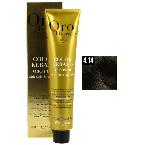 FANOLA Oro Puro Therapy Color Keratin Hair Dye 100 ml 6.13 Dark Blonde Beige