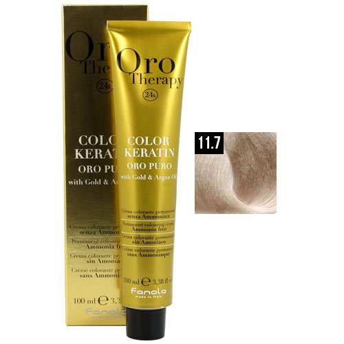 FANOLA Oro Puro Therapy Color Keratin Hair Dye 100 ml 6.13 Dark Blonde Beige