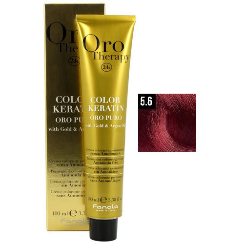 FANOLA Oro Puro Therapy Color Keratin Hair Dye 100 ml 6.13 Dark Blonde Beige