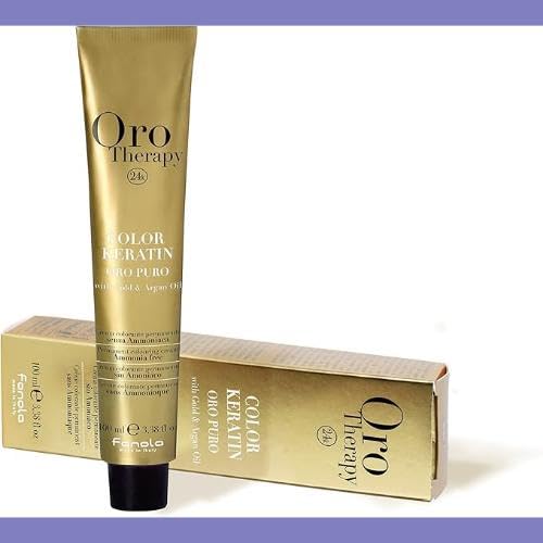 FANOLA Oro Puro Therapy Color Keratin Hair Dye 100 ml 6.13 Dark Blonde Beige