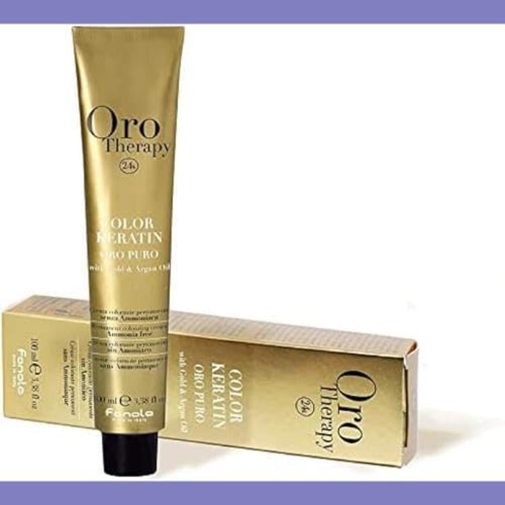 FANOLA Oro Puro Therapy Color Keratin Hair Dye 100 ml 6.13 Dark Blonde Beige