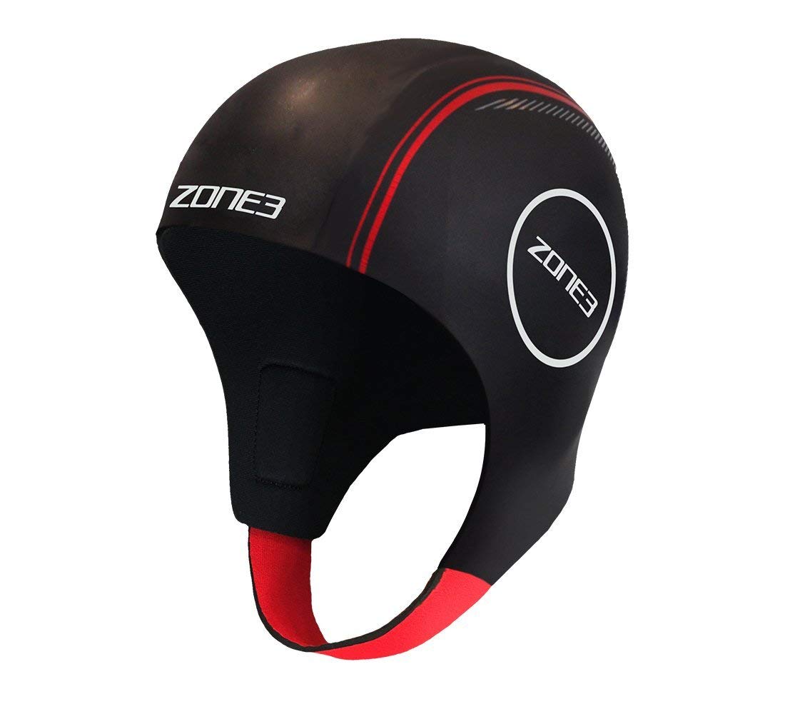 ZONE3 Neoprene Swim Cap - Premium Triathlon Skull Cap For Men And Women Open Water Swimming