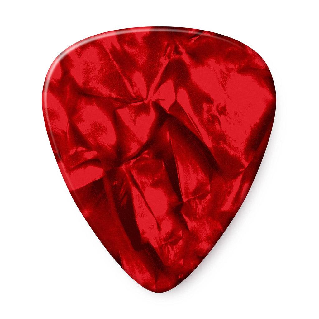 Jim Dunlop 483P09HV Guitar Pick Player Pack - Red Pearl (Pack of 12)