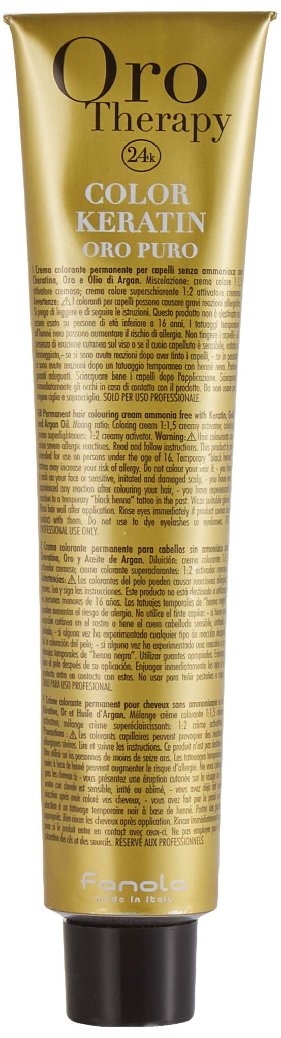 FANOLA Oro Puro Therapy Color Keratin Hair Dye 100 ml 6.13 Dark Blonde Beige