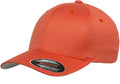 Flexfit 6277 Wooly Combed Twill Cap - Small/Medium (Spicy Orange), Orange