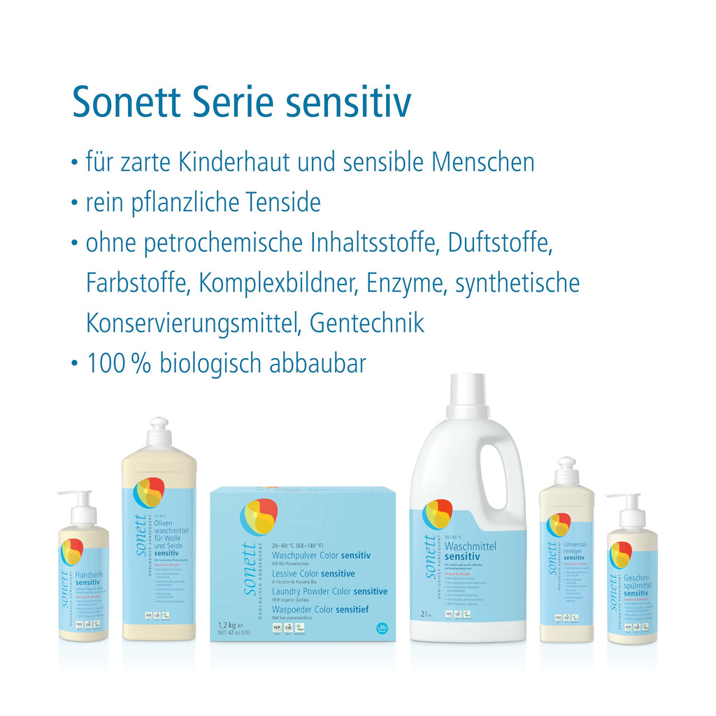Sonett Liquid Detergent, Neutral, 2 L